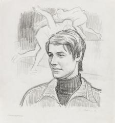 Портрет из серии "Советские конькобежцы"