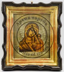 Икона в киоте «Богоматерь Казанская»