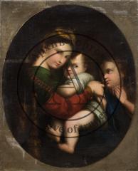 Мадонна с младенцем и Иоанном Крестителем (копия с Рафаэля)