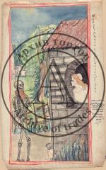 Эскиз иллюстрации к Генриху Гейне